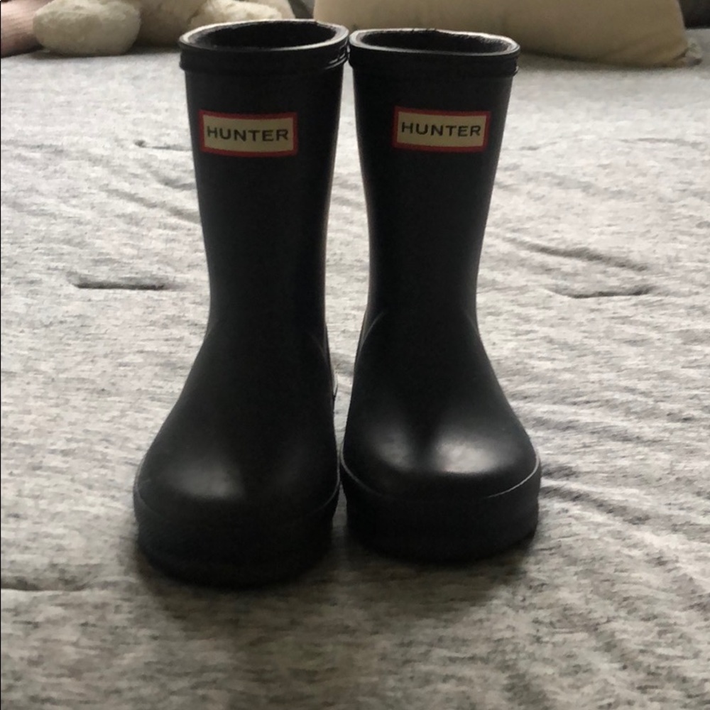 Navy Hunter Rain Boots